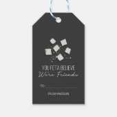 Funny Feta Friends Valentijn Love Cheese Gift Labe Cadeaulabel (Voorkant)