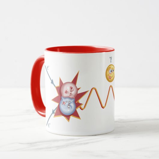 Funny Feynman Diagram Mok (Voorkant links)