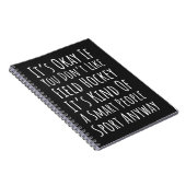 Funny Field Hockey Gifts Sports Player Team Lover Notitieboek (Rechterzijde)