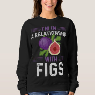 Funny Fig Lover Design Vegetarische vijgen Plant Trui