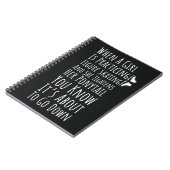 Funny Figure Skating Gifts For Girls Women For Her Notitieboek (Linkerzijde)