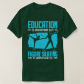 Funny Figuur Sking Ice Danser Gift T-shirt (Design voorkant)