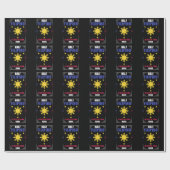 Funny Filipino American Philippines Pinoy Pinay Cadeaupapier (Vlak)