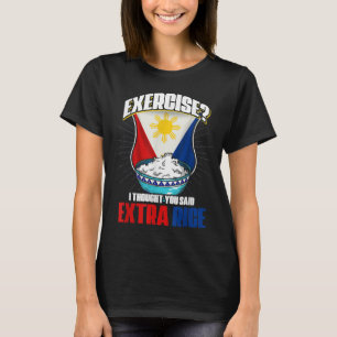Funny Filipino Joke Filipina Filippijnen T-shirt