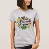Funny Filthy Vegan T-shirt (Voorkant)