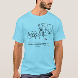 Funny Finance Humor T-shirt "Percentres"
