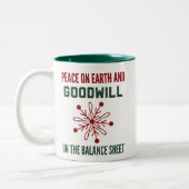 Funny Finance Mok Business Kantoor Medewerker (Links)