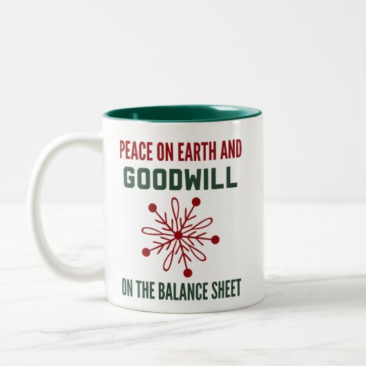 Funny Finance Mok Business Kantoor Medewerker (Links)