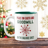 Funny Finance Mok Business Kantoor Medewerker