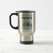 Funny Finance Travel Mug Reisbeker (Links)