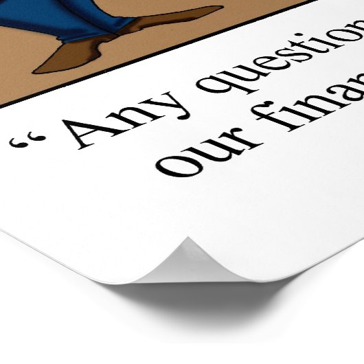 Funny Financial Incentive Programme Poster (Hoek)