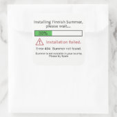 Funny Finse stickers (Tas)