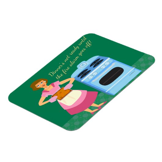 Funny Fire Alarm Super Time Gezegde Magneet (Linkerzijde)