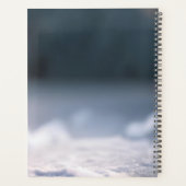 Funny Fire and Ice Penguin  Planner (Achterkant)
