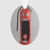 Funny fire-blusser ornament (voorkant)