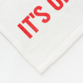 Funny Firefighter Art For Men Women Fireman Gag Fi Fleece Deken (Hoek)