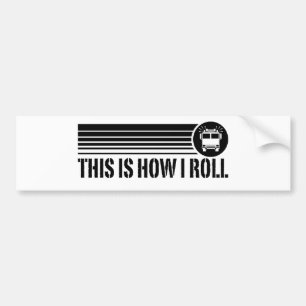 Funny Firefighter Bumpersticker