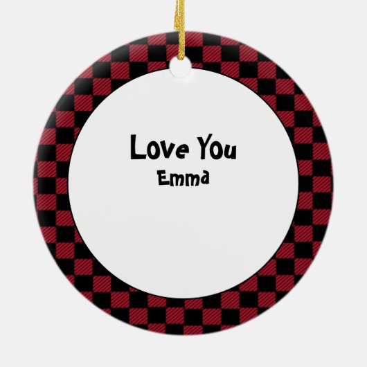 Funny Firefighter Gift - Dank u Fireman Keramisch Ornament (Achterkant)