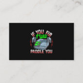 Funny FireFighter Police Kantoor Defibrillator Aanbevelingskaartje (Voorkant)