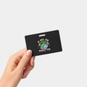 Funny FireFighter Police Kantoor Defibrillator Badge (Handheld)