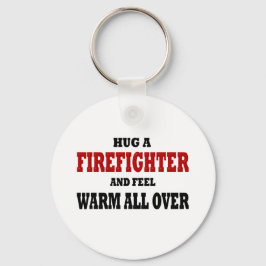 Funny Firefighter Sleutelhanger