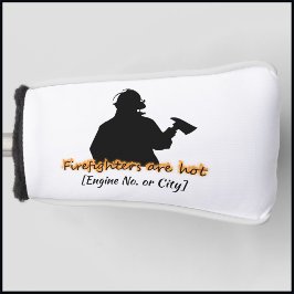 Funny Firefighters zijn hot Golf Head Hoesje Golfheadcover