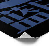 Funny Firefly Blue Sun Nerd Geek Poster (Hoek)