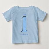 Funny First Birthday Boy Generic Cute No Name (Voorkant)