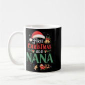Funny First Christmas As A Nana Matching Family Xm Koffiemok (Links)
