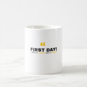 Funny First Day of School Mug - "I Need a Coffee" Koffiemok (Center)