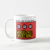 Funny First Smoke Ring Stickman Mok - 122 (Links)