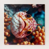 Funny Fish and Coral Close Legpuzzel (Horizontaal)