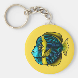 Funny fish Aquatic Marine under the Zee Kinder Sleutelhanger