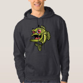 Funny fish hoodie (Voorkant)