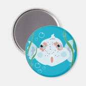 Funny Fish Magneet (Voorkant / Achterkant)