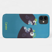 Funny Fish Monsters Kinder naam Case-Mate iPhone Case (Achterkant (horizontaal))