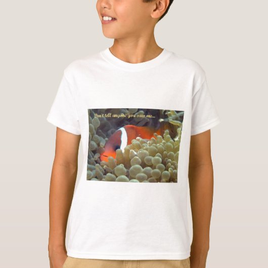 Funny Fish Quottes shirt (Voorkant)