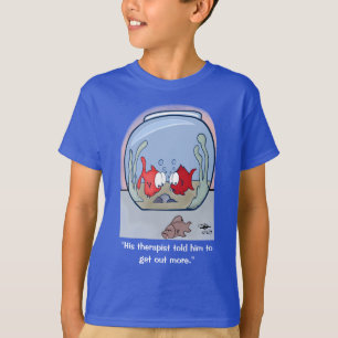 Funny Fish Story Boy T-Shirt