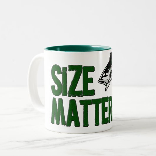 Funny Fisherman Mok - GROOTTEKWESTIES (Voorkant links)