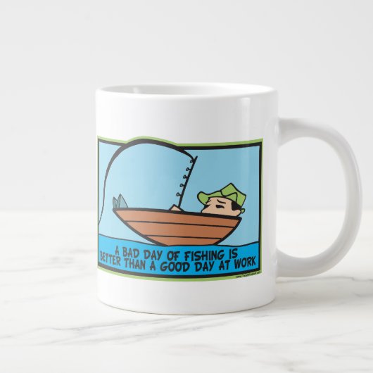 Funny Fisherman's Grote Koffiekop (Rechts)