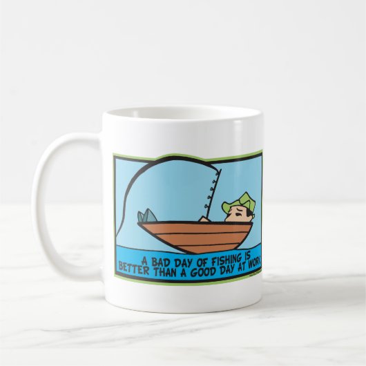 Funny Fisherman's Koffiemok (Links)