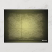 Funny Fishermans Pub Sign Briefkaart (Achterkant)