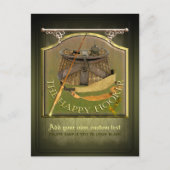 Funny Fishermans Pub Sign Briefkaart (Voorkant)