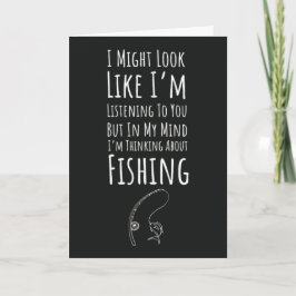 Funny Fishing Cards Fisherman Humor Humorous Kaart