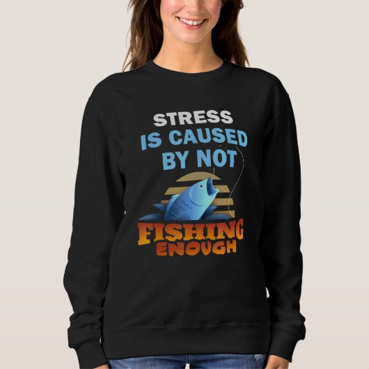 Funny Fishing Design Bass Fly Fishing Lovers Trui (Voorkant)