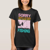 Funny Fishing For Men Women Trout Bass Fisherman V T-shirt (Voorkant)
