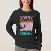 Funny Fishing For Men Women Trout Bass Fisherman V T-shirt (Voorkant)