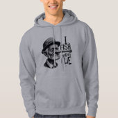 Funny Fishing Liar Hoodie (Voorkant)