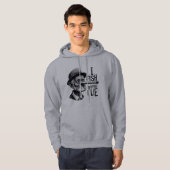 Funny Fishing Liar Hoodie (Voorkant volledig)