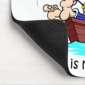 Funny Fishing Muismat (Hoek)